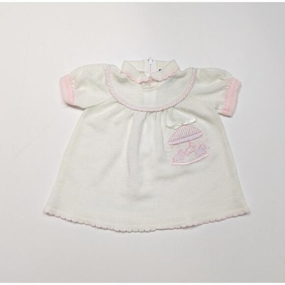 Vintage Carriage Boutiques Carousel Dress Sz 6m - Picture 1 of 4